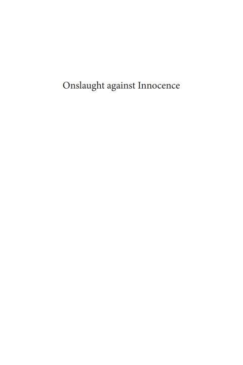 Cover image for book Onslaught against Innocence
