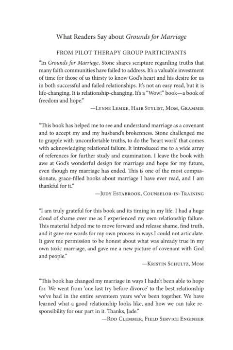 Cover image for book Grounds for Marriage, Book and Study Guide