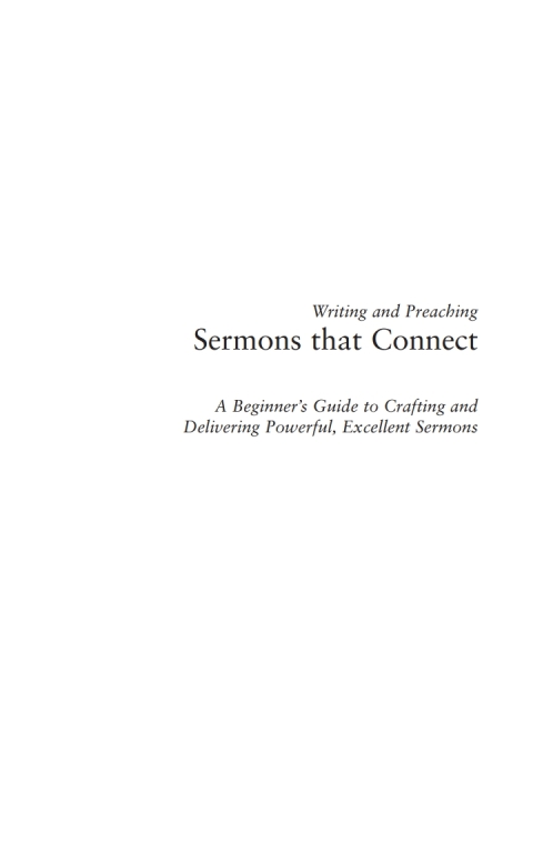 Cover image for book Sermons that Connect