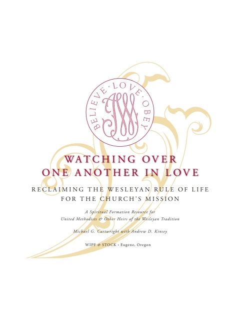 Cover image for book Watching Over One Another in Love