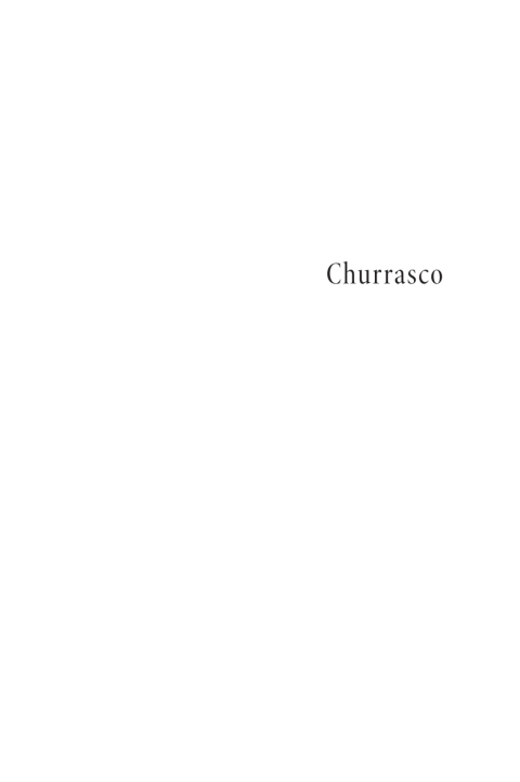 Cover image for book Churrasco