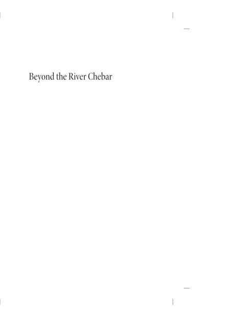 Cover image for book Beyond the River Chebar