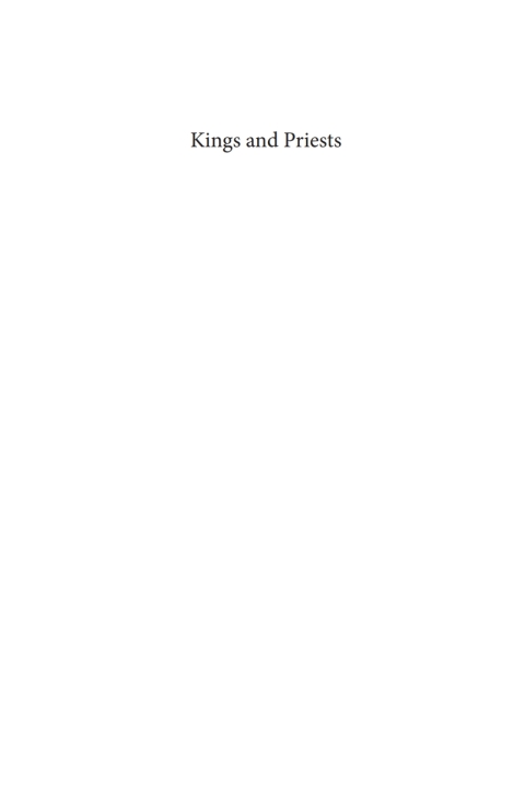 Cover image for book Kings and Priests