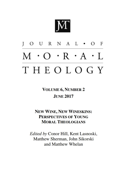 Cover image for book Journal of Moral Theology, Volume 6, Number 2