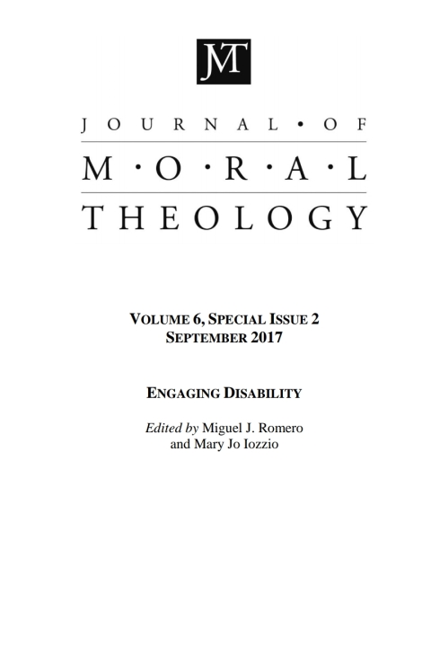 Cover image for book Journal of Moral Theology, Volume 6, Special Issue 2