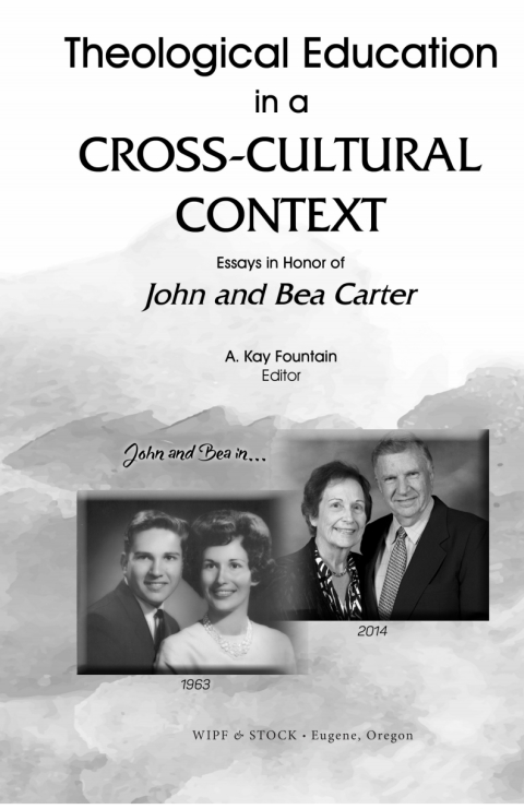 Cover image for book Theological Education in a Cross-Cultural Context