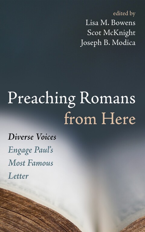 Cover image for book Preaching Romans from Here