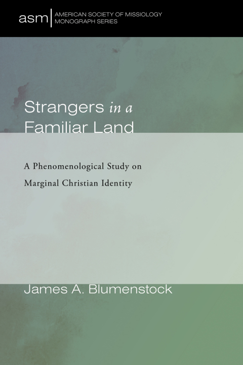 Cover image for book Strangers in a Familiar Land