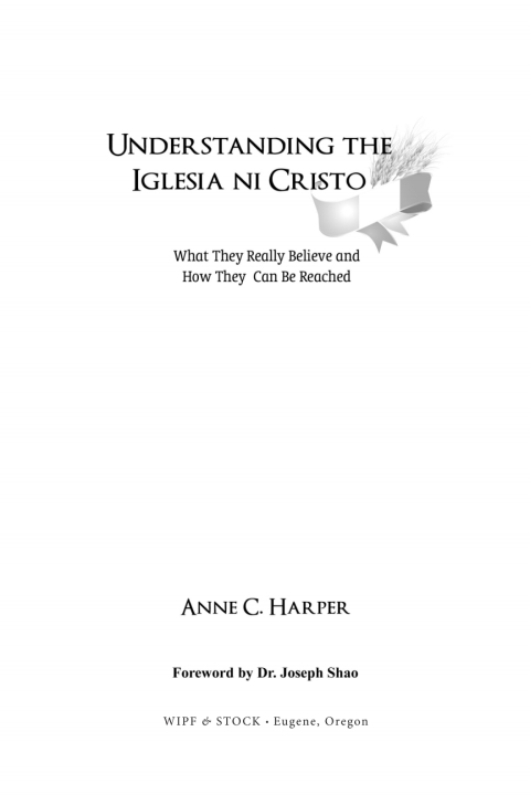 Cover image for book Understanding the Iglesia Ni Cristo