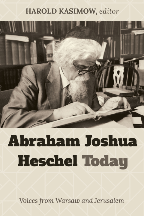Cover image for book Abraham Joshua Heschel Today