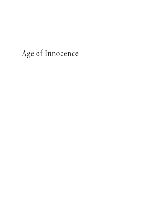 Cover image for book Age of Innocence