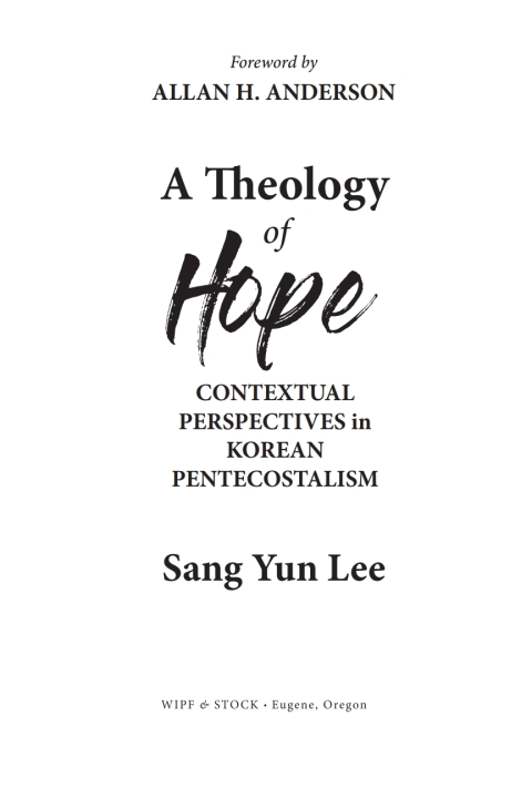 Cover image for book A Theology of Hope