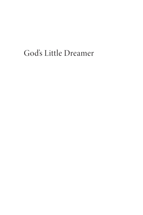 Cover image for book God’s Little Dreamer
