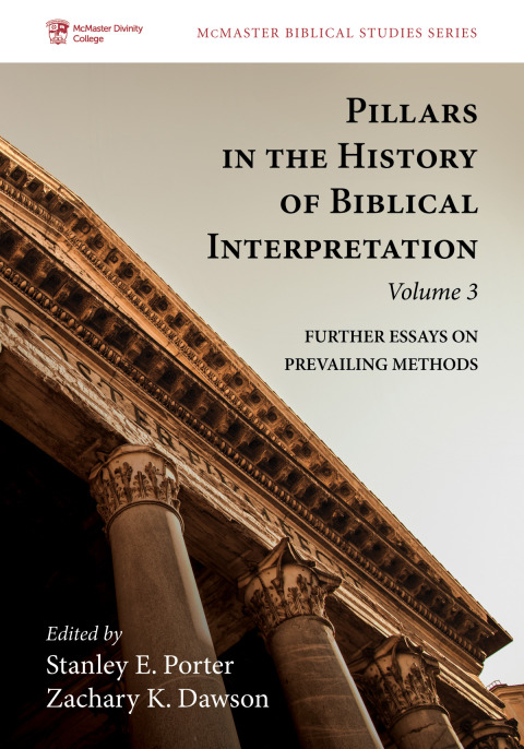 Cover image for book Pillars in the History of Biblical Interpretation, Volume 3