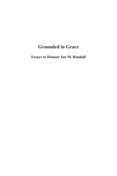 Cover image for book Grounded in Grace