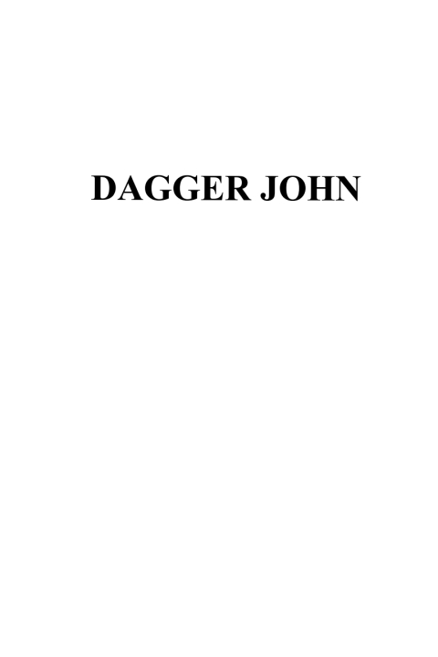 Cover image for book Dagger John
