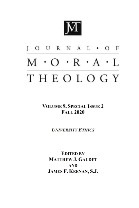 Cover image for book Journal of Moral Theology, Volume 9, Special Issue 2