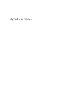 Cover image: Holy Work with Children 9781725296206