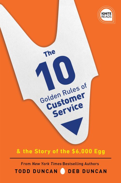 Cover image for book The 10 Golden Rules of Customer Service