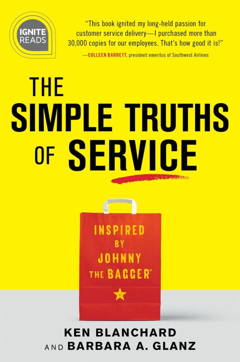 Cover image for book The Simple Truths of Service