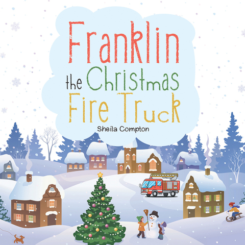 Cover image for book Franklin the Christmas Fire Truck