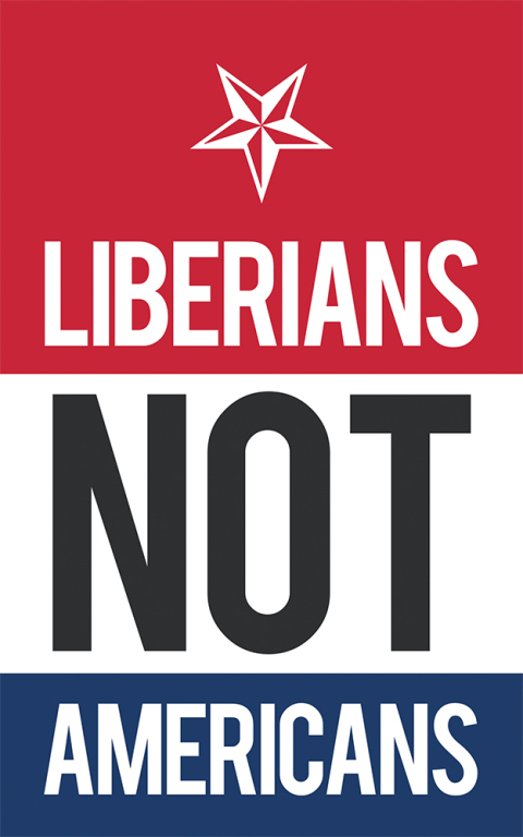Cover image for book Liberians Not Americans