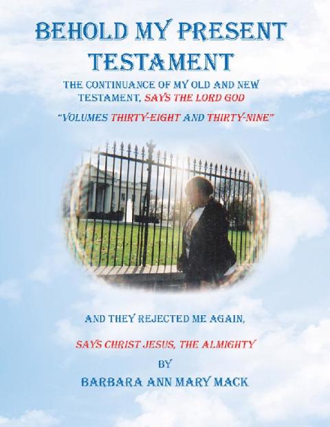 Cover image for book Behold My Present Testament