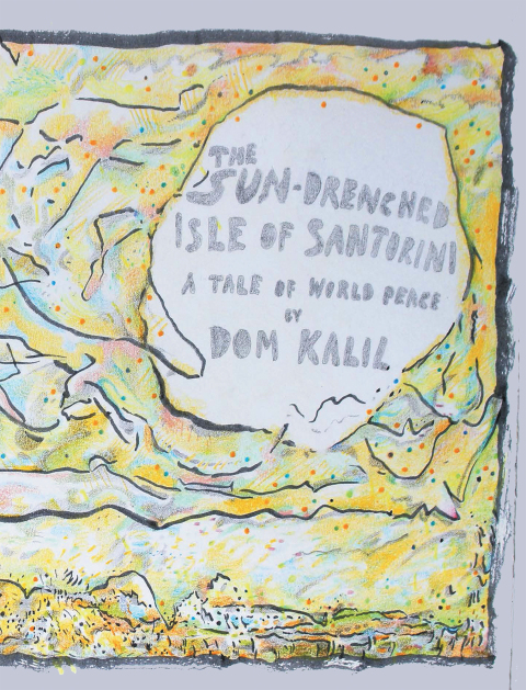 Cover image for book The Sun-Drenched Isle of Santorini