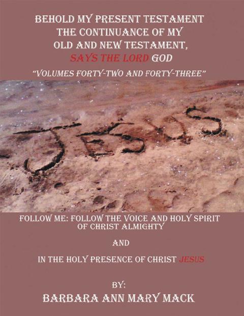 Cover image for book Behold My Present Testament