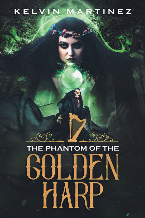 Cover image for book The Phantom of the Golden Harp