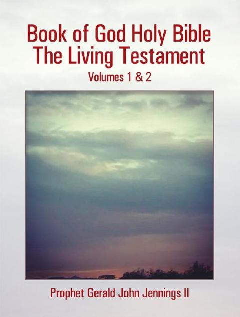 Cover image for book Book of God Holy Bible the Living Testament