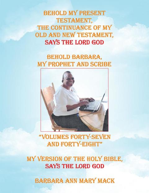 Cover image for book Behold My Present Testament