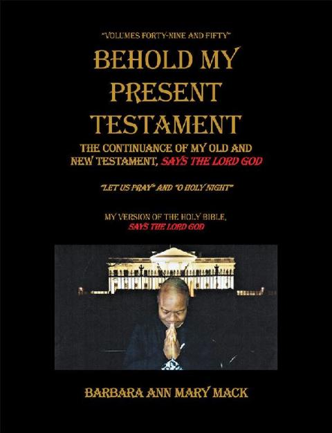 Cover image for book Behold My Present Testament