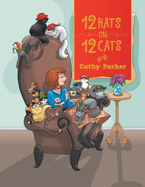 Cover image for book 12 Hats on 12 Cats