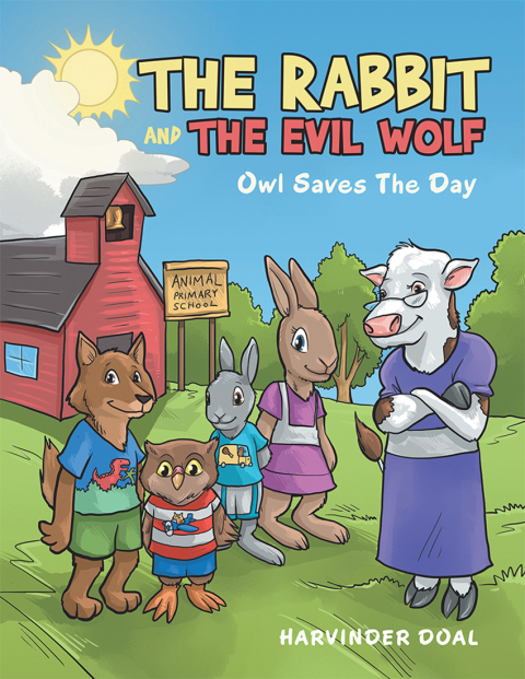 Cover image for book The Rabbit and the Evil Wolf