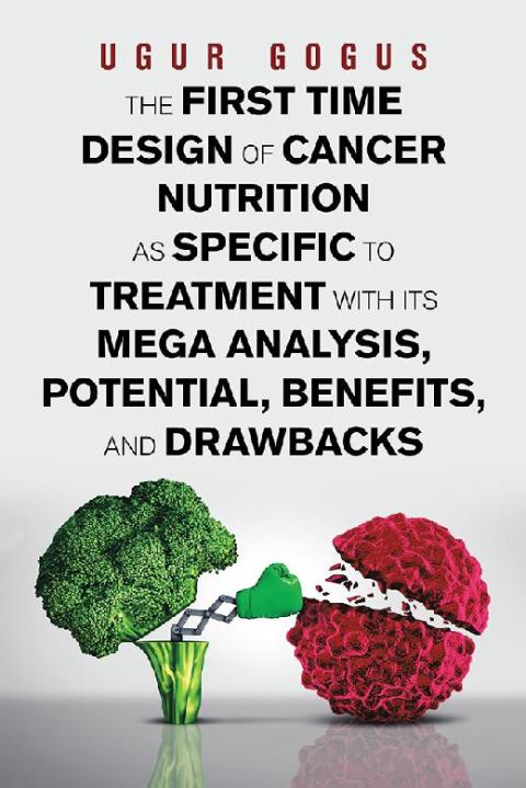 Cover image for book The First Time Design of Cancer Nutrition as Specific to Treatment with Its Mega Analysis, Potential, Benefits, and Drawbacks