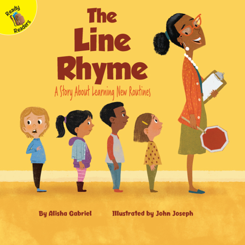 Cover image for book The Line Rhyme