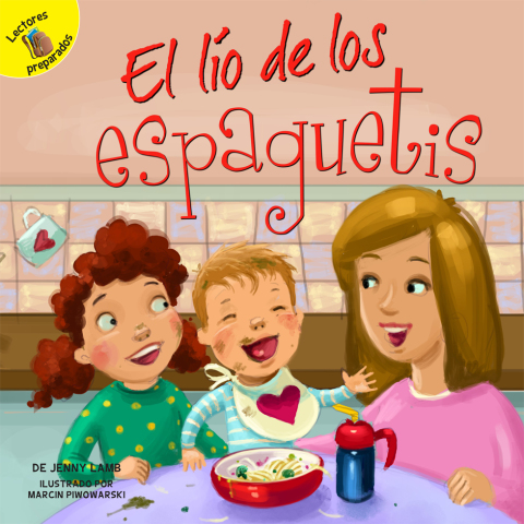 Cover image for book El lío de los espaguetis