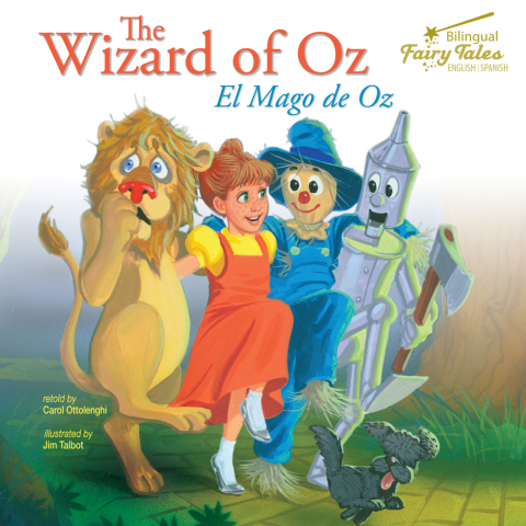 Cover image for book The Bilingual Fairy Tales Wizard of Oz