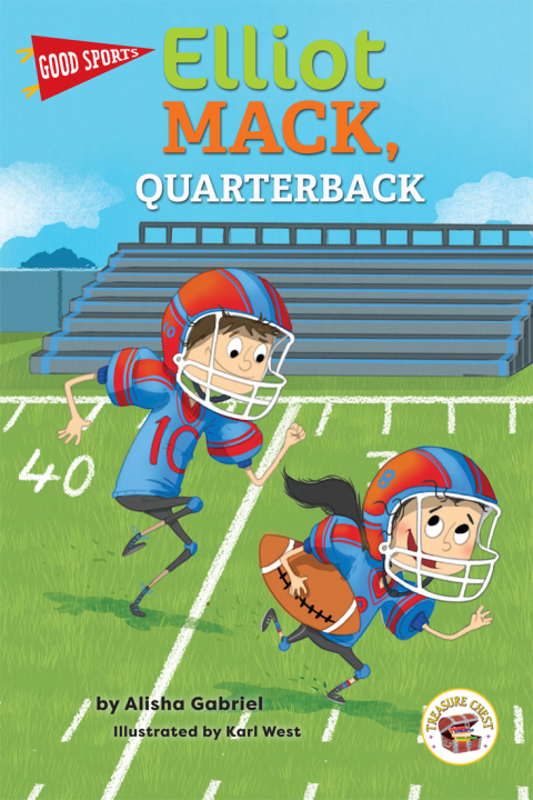 Cover image for book Good Sports Elliot Mack, Quarterback