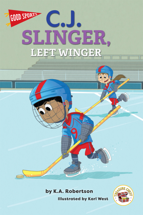 Cover image for book Good Sports C.J. Slinger, Left Winger