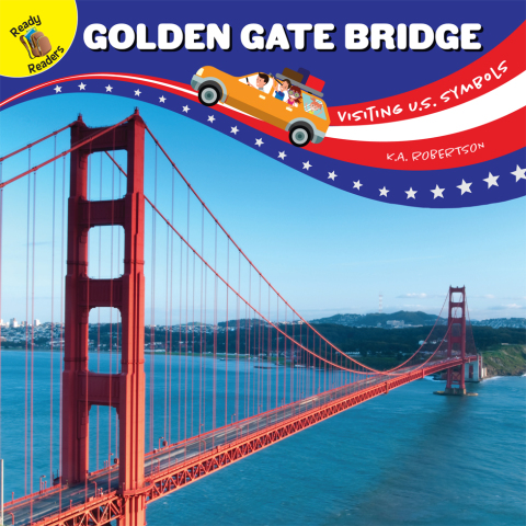 Cover image for book Visiting U.S. Symbols Golden Gate Bridge