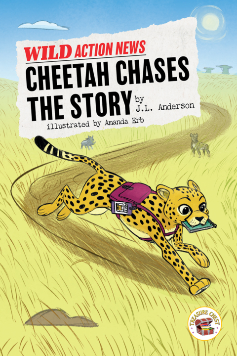 Cover image for book Cheetah Chases the Story