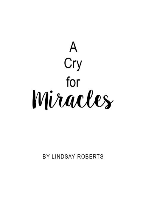 Cover image for book A Cry for Miracles