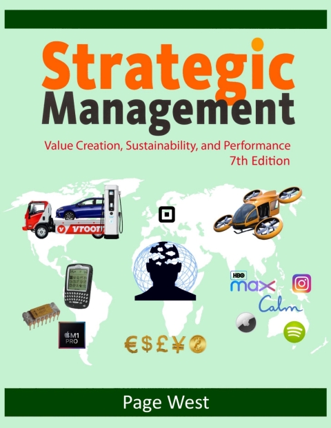 Cover image for book Strategic Management: Value Creation, Sustainability, and Performance