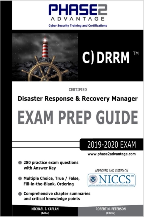 Cover image for book Certified Disaster Response and Recovery Manager: Exam Prep Guide
