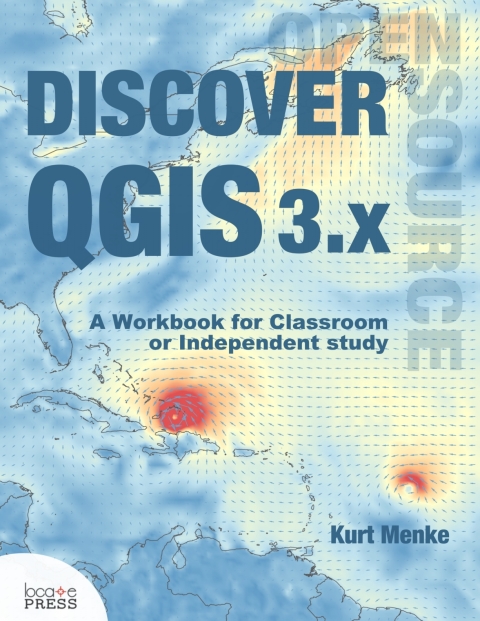 Cover image for book Discover QGIS 3.x