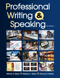 Cover image: Professional Writing and Speaking 5th edition 9781735184302