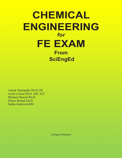 Cover image for book CHEMICAL ENGINEERING FOR FE EXAM