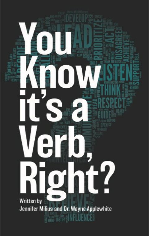Cover image for book You Know it's a Verb, Right?